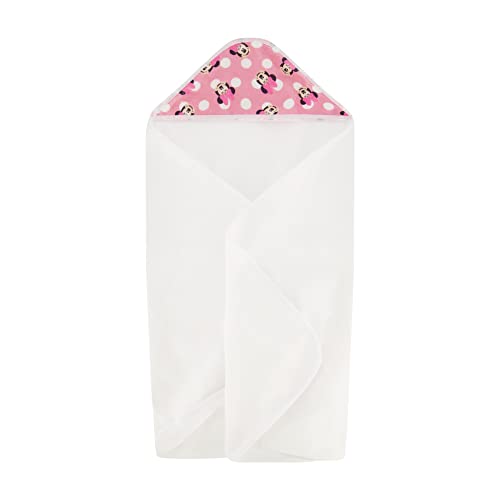 Disney Cudlie Baby Hooded Towels 2 Pack Happy Dots