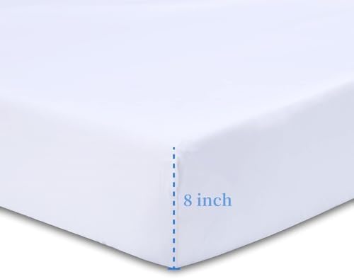 Shunjie Home Bamboo Viscose Crib Sheet 52x288 Inch