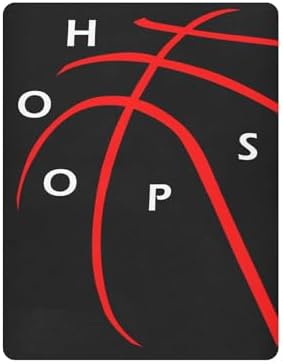 XUWU Basketball Print Crib Sheets for Standard Mattress