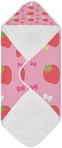 Bulletgxll Hooded Baby Towel 35x35 Inch Soft Cotton