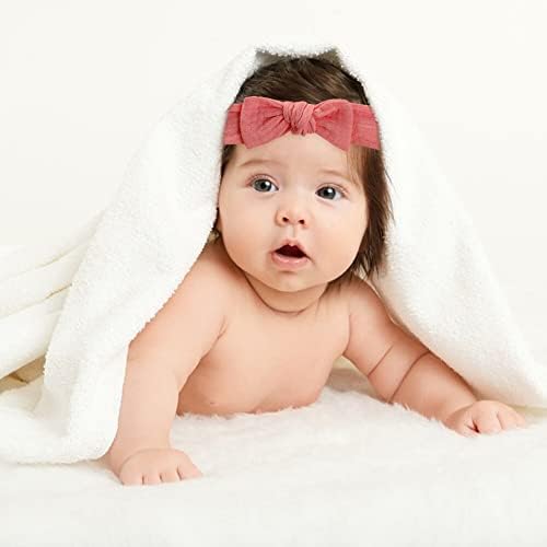 4PCS Baby Girls Headbands with Bows