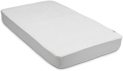 Serta Sertapedic Crib Mattress Protector - Nanotex Waterproof 52x28 White