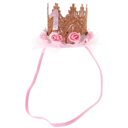 Baby Flower Crown Headband for Boys and Girls Birthday Celebration