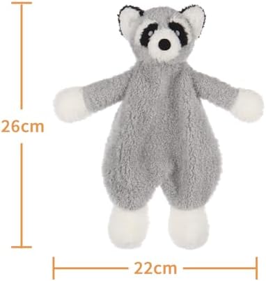 Apricot Lamb Raccoon Lovey Blanket for Babies 103 Inches 1
