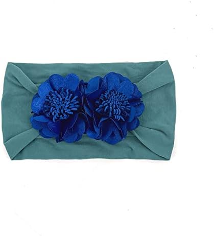EnJoCho 20 Pack Stretch Floral Headbands for Babies 0-3 Years