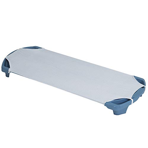 Childrens Factory Angels Rest Gingham Cot Sheet for Kids Daycare