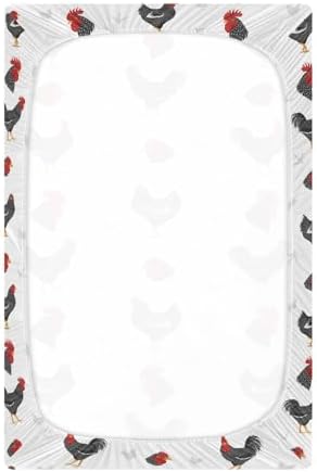 California Grey Stretchy Crib Sheets for Baby Toddler