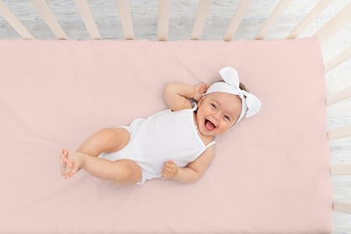 Sweet Jojo Designs Blush Pink Crib Sheet