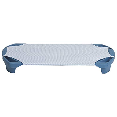 Childrens Factory Angels Rest Gingham Cot Sheet - Toddler Size