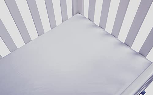 Satin Mini Crib Sheet Set 2 Pack Ultra Soft Playard Sheet 24x38 Inches