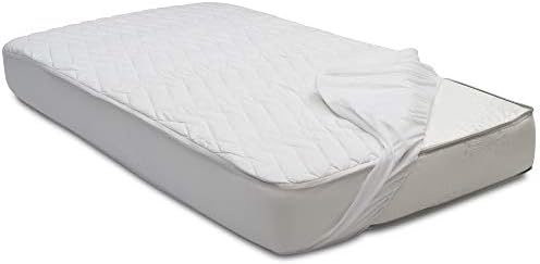 Beautyrest Kids Silver DualCool Fitted Mattress Pad Cover Waterproof 52 x 28 White
