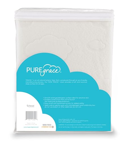 PUREgrace Tencel Mattress Protector for Cribs Todlers