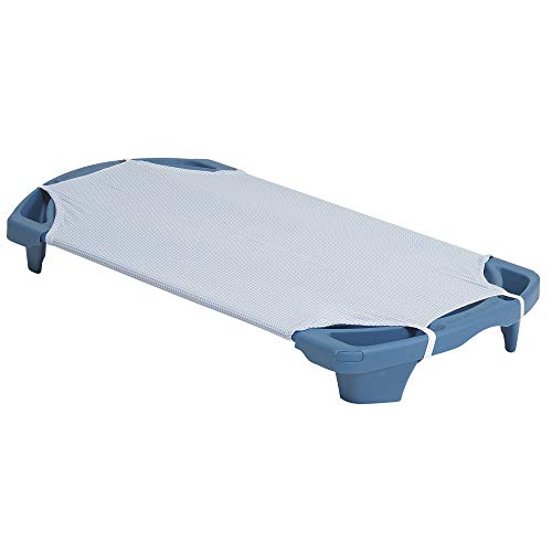 Childrens Factory Angels Rest Gingham Cot Sheet - Toddler Size