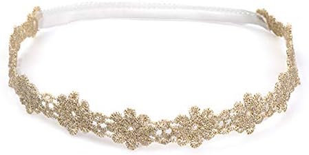 Zapire 6pcs Lace Floral Headbands for Baby Girl