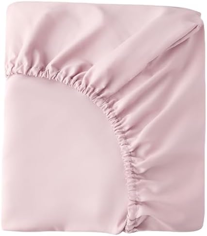 HBHLFZ Crib Sheet 28x52 Inch Microfiber Fitted Sheet with 8 Deep Pocket
