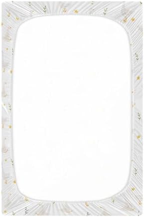 Qilmy Goose Bird Fitted Crib Sheet for Baby Soft Breathable
