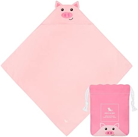 Dock Bay Baby Towels - Hooded Bath Towel Wash Glove Set