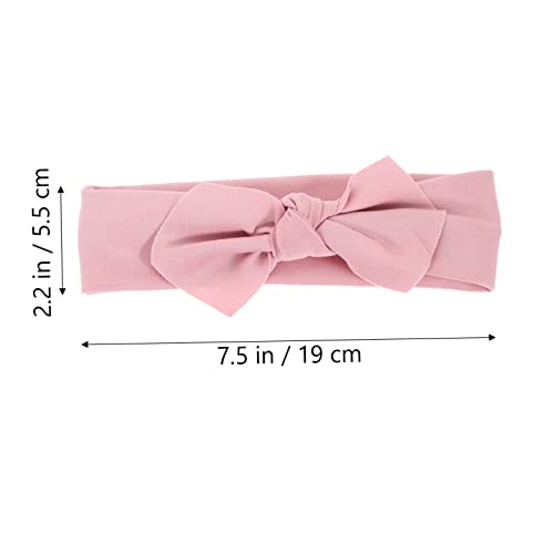 GLSTOY Infant Bow Hairband Set for Newborn and Baby Girls