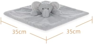 Apricot Lamb Smart Elephant Security Blanket for Babies 1