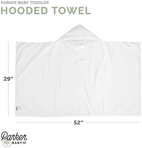 Parker Baby Co Premium Cotton Hooded Towel with Hood