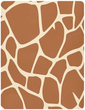 Giraffe Skin Brown Crib Sheets for Baby Toddler