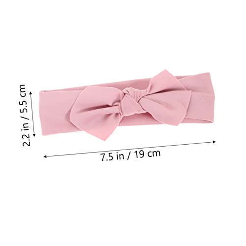 BIUDECO 2pcs Bow Headbands for Baby Girls
