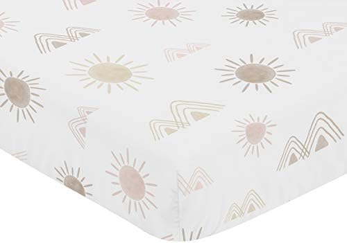 Sweet Jojo Designs Boho Desert Sun Girl Crib Sheet