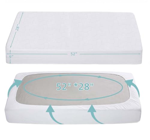 American Baby Company 2 Pack Waterproof Crib Mattress Protector