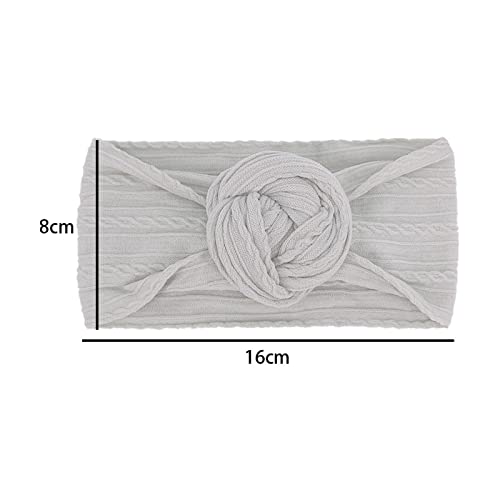 Stretchy Baby Headband with Bows for Boys Girls 0-3 Years