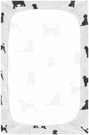 KICPOAY Soft Stretchy Playard Sheets for Baby Toddler