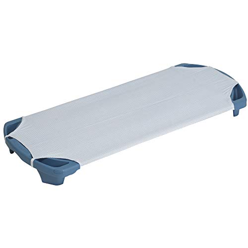 Childrens Factory Angels Rest Gingham Cot Sheet for Kids Daycare