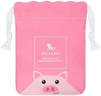Dock Bay Baby Towels - Hooded Bath Towel Wash Glove Set