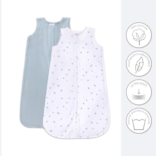 Elys Co Baby Wearable Blanket 2 Pack - Pink Blue