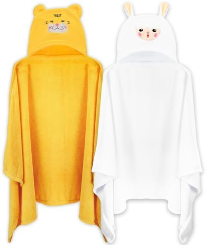 Vyndicca 2 Pack Hooded Towel for Babies