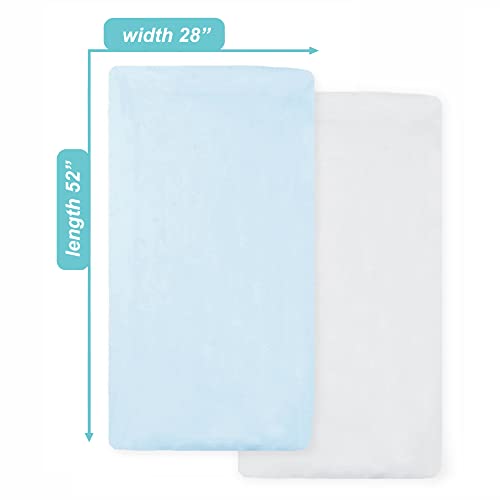 American Baby Company 2 Pack Natural Cotton Crib Sheets