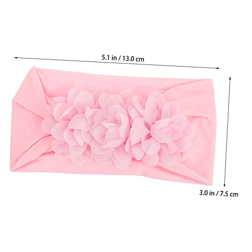 PartyKindom 3 Pcs Baby Bow Headbands for Girls and Boys