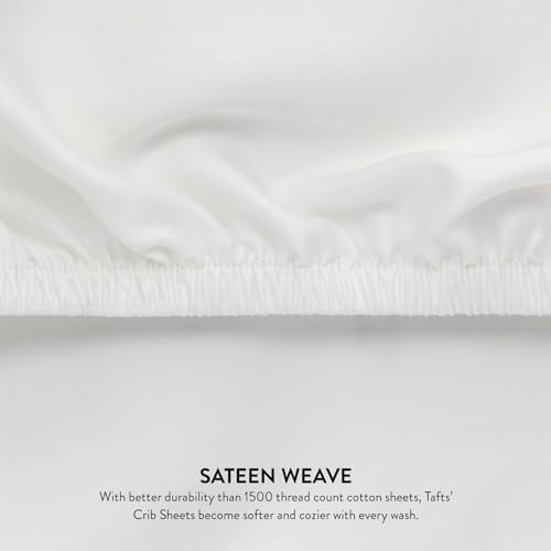 Tafts Crib Sheets - 100 Bamboo Viscose 8 Inch Deep Pocket