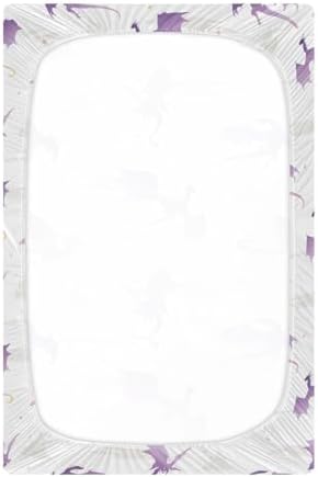Flying Dragons Castles Star Crib Sheet for Baby Toddler