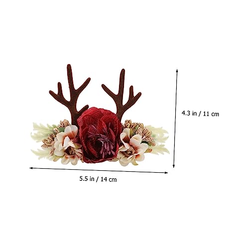 Happyyami 2Pcs Flower Headbands for Newborns and Kids