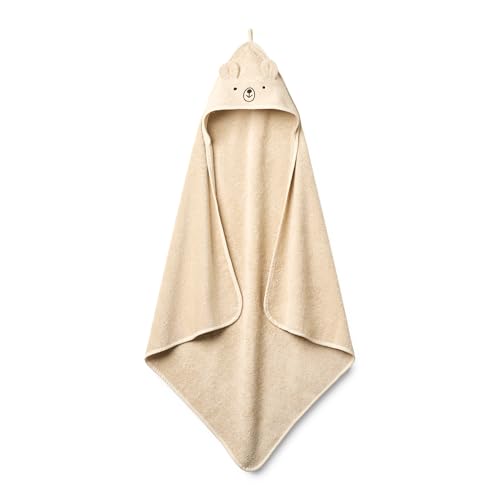 Huxie Baby Hooded Towel Organic Cotton Bear Design