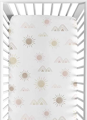 Sweet Jojo Designs Boho Desert Sun Girl Crib Sheet