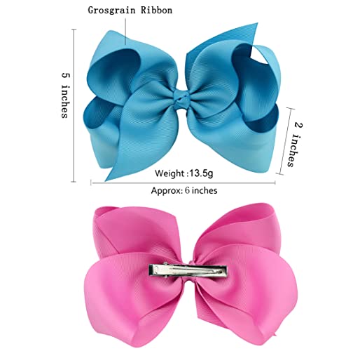 YHXX YLEN 80pcs Toddler Hair Bows with Clips