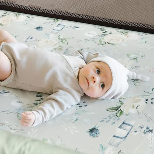 GRSSDER Stretchy Ultra Soft Crib Sheets 3-Pack