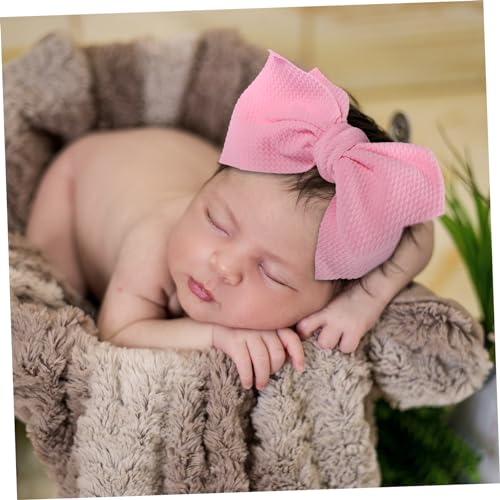 Kisangel Adjustable Bow Headbands 3 Pack for Baby Girls