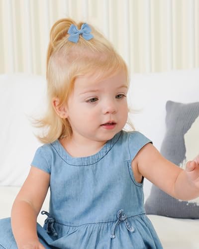 Jollybows 20pcs Baby Girls Headbands with Mini Alligator Clips