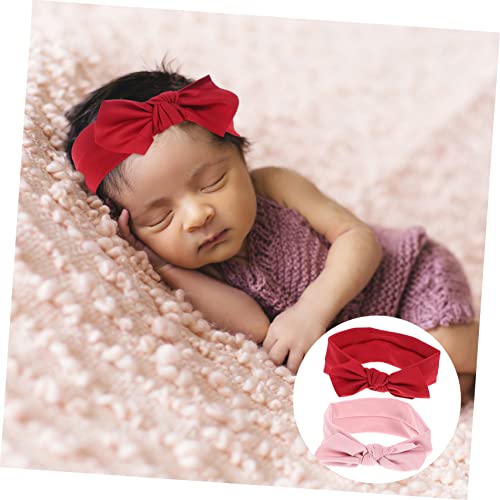 GLSTOY Infant Bow Hairband Set for Newborn and Baby Girls