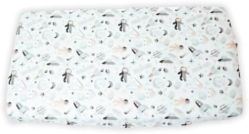Camphor Bridge Toddler Crib Sheets Space Theme