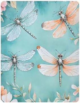Qilmy Dragonflies Fitted Crib Sheet for Baby