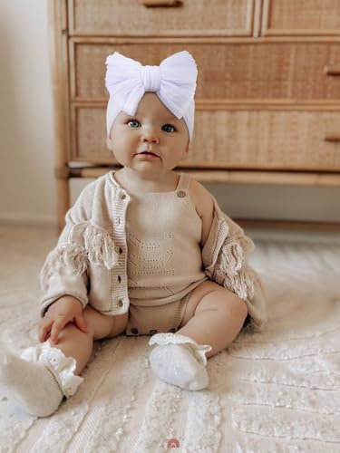 DRESHOW BQUBO 5 Pack Baby Headbands with Bows