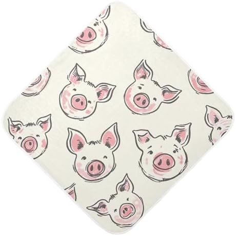 PaChyLuu 30x30 Inch Baby Hooded Towel Soft Cotton for Newborns